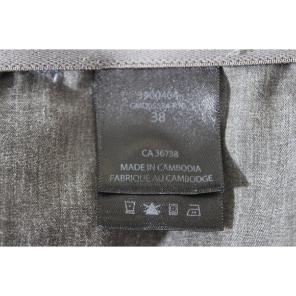 Mens Hagger Cool 18 Shorts Sz: 38 Solid Bermuda Chino Flat Front Pockets - Picture 4 of 5